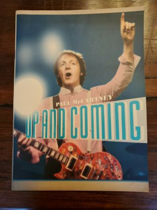 Paul Mccartney 2010 Up And Coming World Tour Concert Program Book