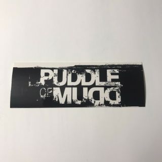 Puddle Of Mudd Life On Display Promotional Album Release Sticker Car Decal 5 X 2