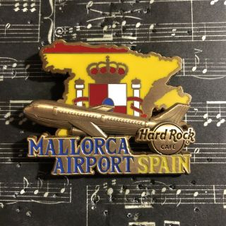 Hard Rock Cafe - Mallorca Airport 3d World Map Series Pin