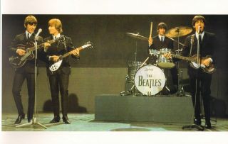 The Beatles John Lennon Paul Mccartney George Ringo Starr Shindig Photo Poster