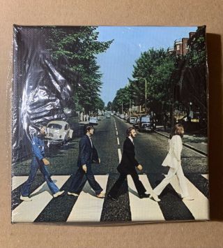 The Beatles Abbey Road Album Cover Wall Art Canvas