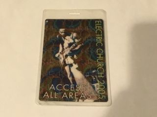 Lenny Kravitz 2005 Concert All Access Laminated Pass Band Member Owned &