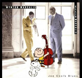 Wynton & Ellis Marsalis - 2 Sided Promo Poster Flat 12 X 12 Charlie Brown