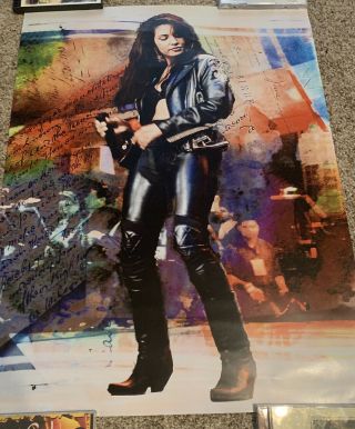 Selena Quintanilla Poster Abstract Art Print 18x24