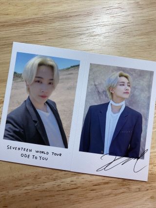 Seventeen Official Ode To You Photocards Polaroid - Jeonghan Set
