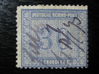 Deutsches Reich Mi.  13 Rare Stamp Cv $900.  00