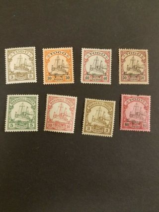 German Colonies 1900 Togo And Marshall Islands Mlh