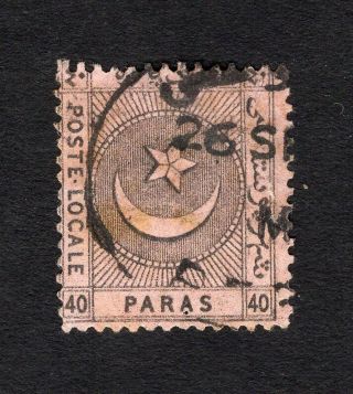 Constantinople Turkey 1865 Stamps Mi (3) A 26se Cv=150€
