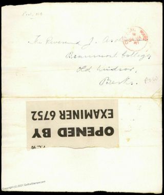 Peel Isle Of Man Germany Wwii Pow Camp Kriegsgefangen Lager Cover 81708
