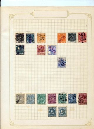 Spain Cols Morocco Old M&u On Pages (appx 140 Items) Zz173