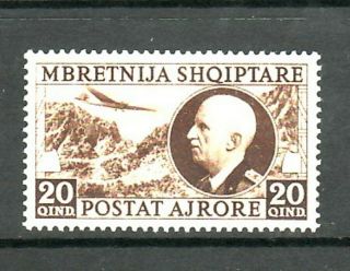 Albania Sc C46 Nh Issue Of 1939 - Italian Occupation - Wwii