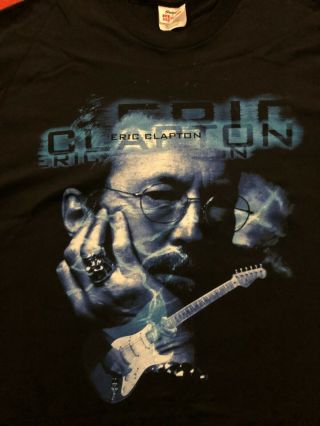 Vintage Eric Clapton 1998 World Tour Shirt