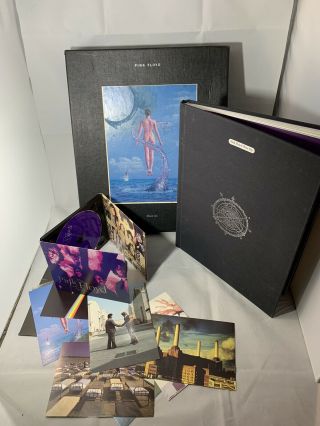 Pink Floyd Shine On Box Set Incomplete Box Book 8 Cards 1 Cd Vintage 1992