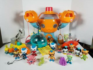 Octonauts Octopod Playset And Figures Gup A Mission Vehicle Gup B Octo Repair