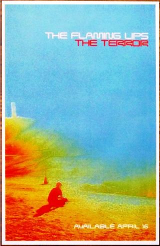 The Flaming Lips The Terror Ltd Ed Rare Tour Poster,  Bonus Rock Indie Poster
