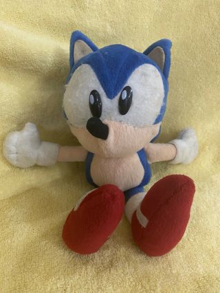 Rare Sega Sonic The Fighters Hedgehog Japan Plush No Tags
