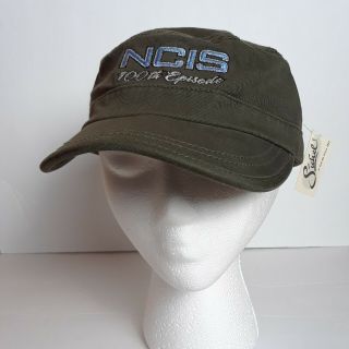Ncis 100th Episode Cap/hat Cbs Paramount 2007 Season 5 Adult Army Green