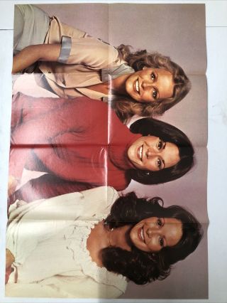 Charlie ' s Angels Cheryl Ladd Kate Jackson Jaclyn Smith Official Poster Monthly 3