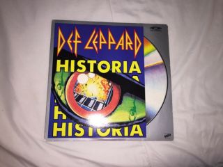 Def Leppard Historia Laserdisc 1988 Cd Video
