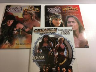 Xena Warrior Princess And Hercules The Legendary Journeys Merchandise Catalogs