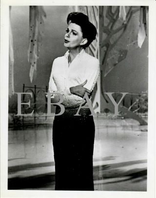 Judy Garland 7 " X9 " Photo " Hollywood Palace " Abc Photo Division