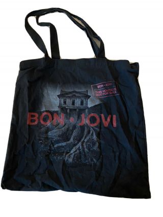 Bon Jovi ‘this House Is Not For Sale’ 2018 Tour Tote Bag