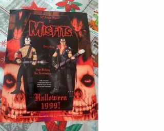 Misfits Jerry Only Doyle Wolfgang Von Frankenstein Signed Autographed Promo Ad