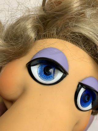 Vtg 1977 Fisher Price Jim Henson Muppets Ms Miss Piggy Hand Puppet 855 As/Is 3