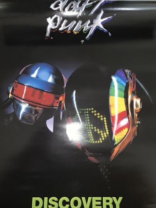 Daft Punk Discovery Promo Poster 24x18