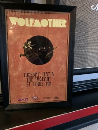 Rare Wolfmother Poster - The Pageant 20th Anniversary Print