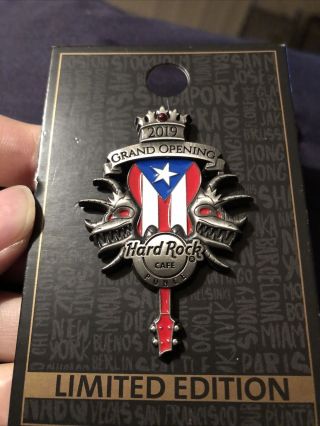Hard Rock Cafe Ponce 2019 Grand Opening Pin