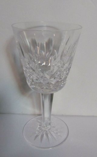Waterford " Lismore " Cut Crystal Port Wine Glass - 4 1/4 " Tall