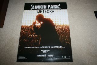 Linkin Park Poster Concert Shot Meteora Store Promo Poster 18 " X 24 " - R1216