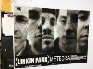 Linkin Park “meteora”.  2 - Sided Promo Poster 2003 18” X 24”
