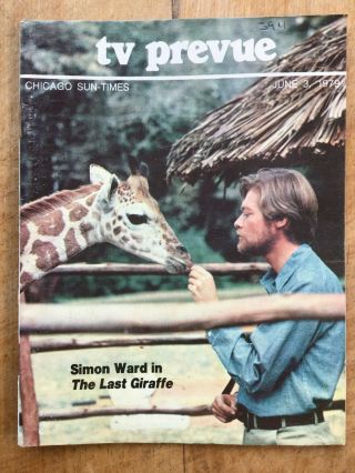 Chicago Sun - Times Tv Prevue | Simon Ward In The Last Giraffe | June 3,  1979