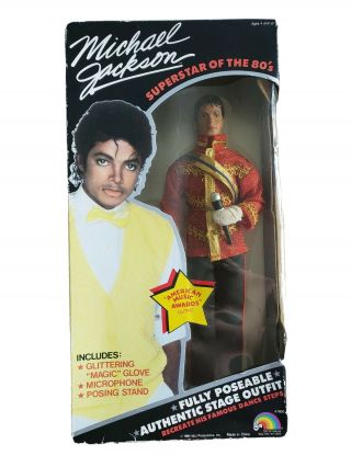 Vintage 1984 Michael Jackson Music Awards Outfit Superstar Doll The 80 