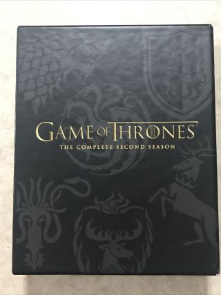 The complete boxed set of Season 1,  2,  (Blu - Ray) and 3 (DVD) Game of Thrones 3