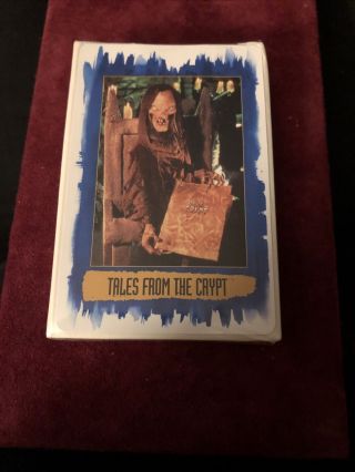 Tales From The Crypt Tv Series Custom Playing Cards (bridge Size)