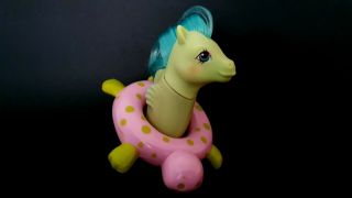 Sea Shimmer Baby Sea Pony G1 Vintage My Little Pony With Float