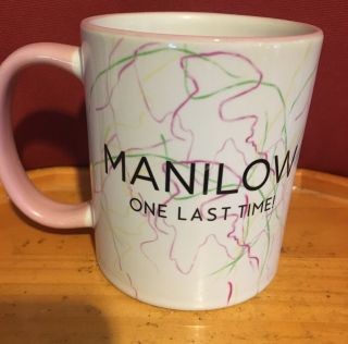 Barry Manilow One Last Time Pink Double Sided Concert Tour