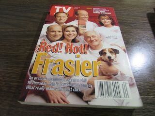 Vintage - Tv Guide Oct.  3rd 1998 - Cast Of Frasier - Cover