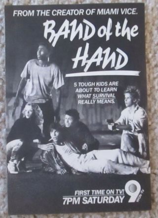 Band Of The Hand Tv Ad Lauren Holly Stephen Lang John Cameron Mitchell 1980s
