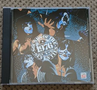 Time Life Music Cd Sounds Of The Seventies Take Two 1976 21 Songs Kiss Art Cover