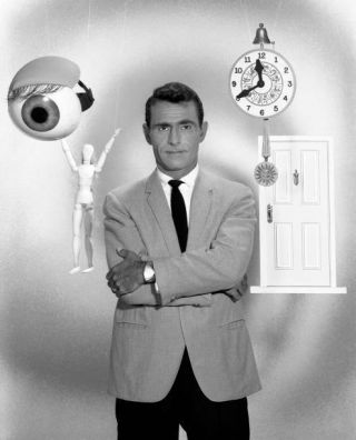 The Twilight Zone 1963 Wih Rod Sterling Old Tv Photo 3