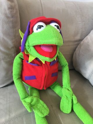 Macy ' s Kermit The Frog Photographer Plush Toy 26 