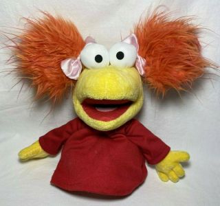 2009 Fraggle Rock Red Hand Puppet 13 " Manhattan Toy Company Jim Henson Muppets