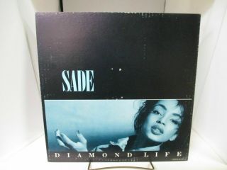 Sade Diamond Life Promo Only Record Store Poster Flat 12 " X12 " 1984 Cbs Records