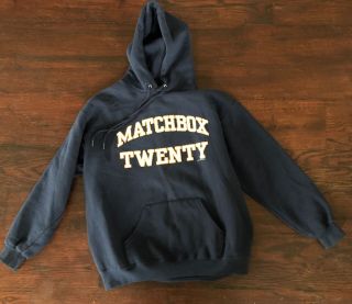 Matchbox 20 Twenty Concert Hoodie Sweatshirt Vintage Rare Rob Thomas Cozy