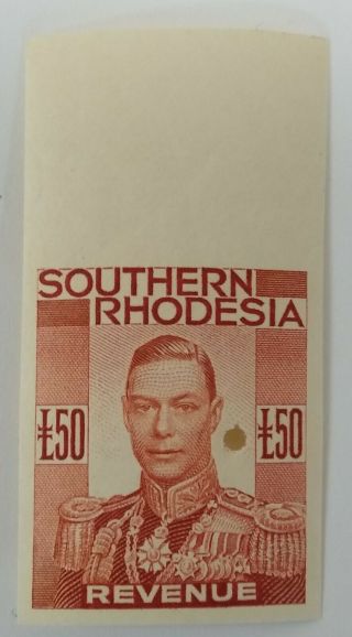 Southern Rhodesia £50 Kgvi Proof