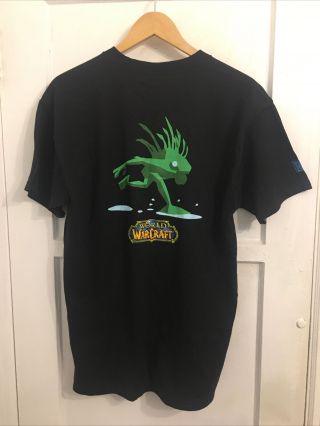 Vintage World Of Warcraft Rawgrlrlrl Shirt Mens L 2000s Blizzard Video Game